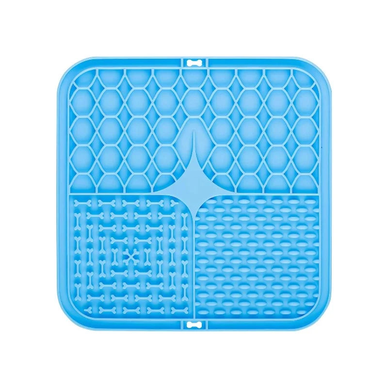Pet Lick Silicone Mat Dogs Pet Slow Food Plate for Dog