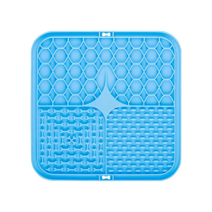 Pet Lick Silicone Mat Dogs Pet Slow Food Plate for Dog