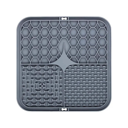 Pet Lick Silicone Mat Dogs Pet Slow Food Plate for Dog