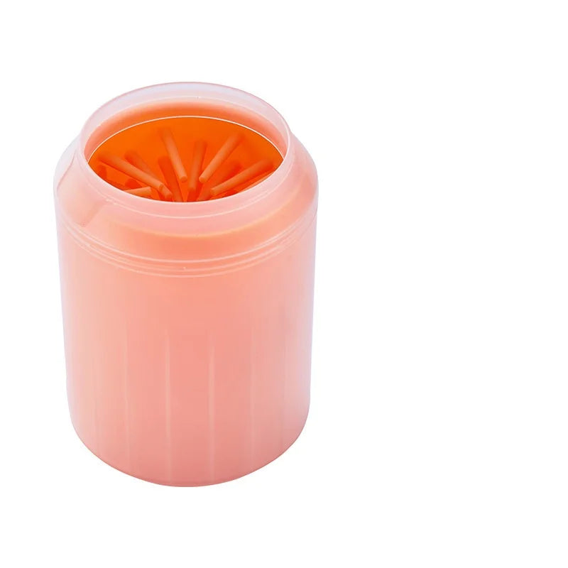 Dog Paw Cleaner Cup Soft Silicone Combs Portable Outdoor