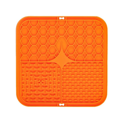 Pet Lick Silicone Mat Dogs Pet Slow Food Plate for Dog